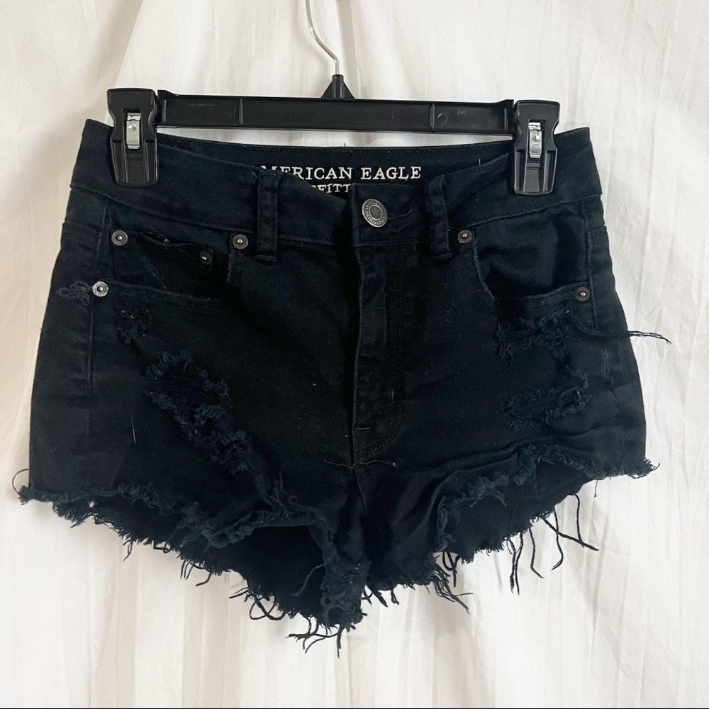 American Eagle Hi Rise Festival Shorts